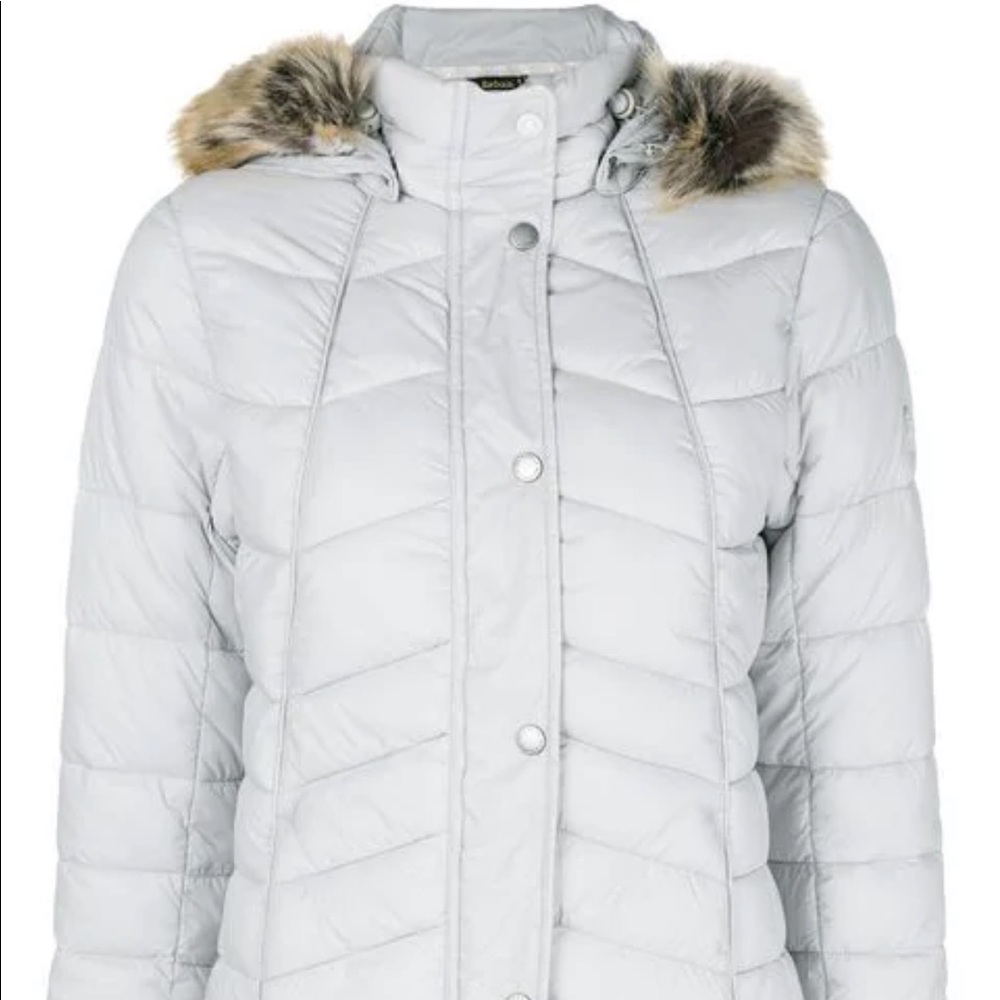 Barbour Fur Hood Puffer Jacket